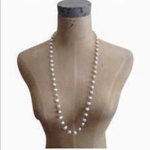 Silpada pearl and sterling silver necklace.