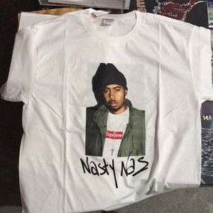 2 size XL Nas Supreme t-shirts brand new