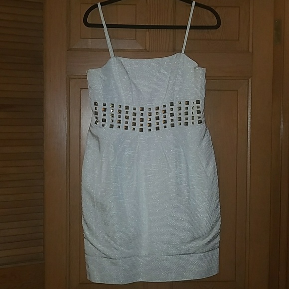 Metallic dress with studs - Picture 1 of 3