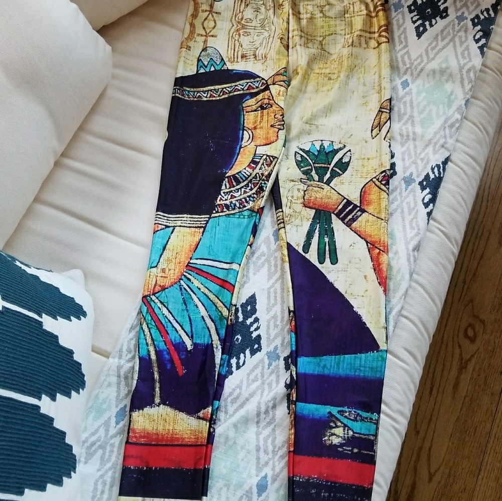Egyptian Print Leggings