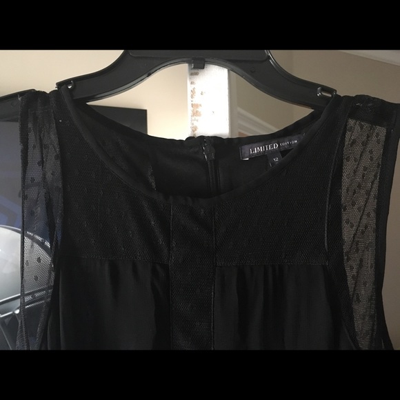 The Limited Black lace knee length dress - Picture 2 of 6