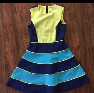 Badgley Mischka fit and flare dress