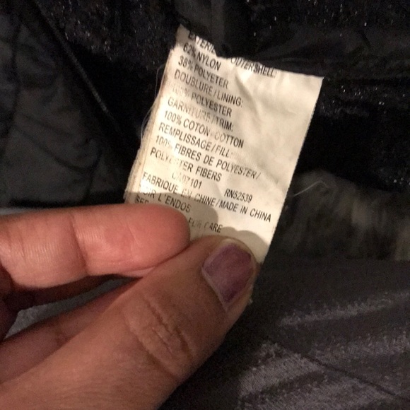 Black gorgeous winter jacket Size L - Picture 6 of 6