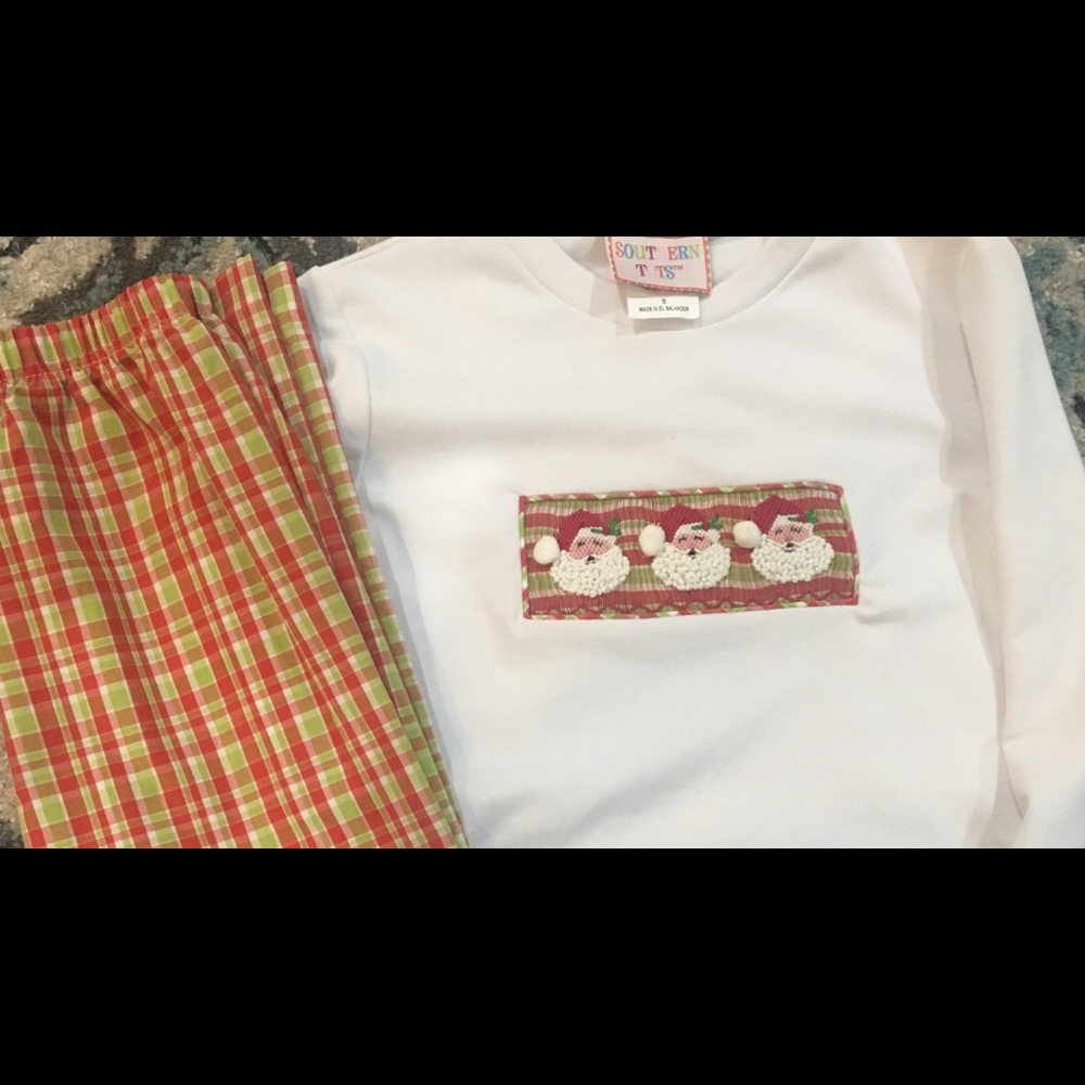 NEW Southern Tots Christmas Outfit Size 6