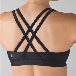 Lululemon Energy Bra Black Size 6