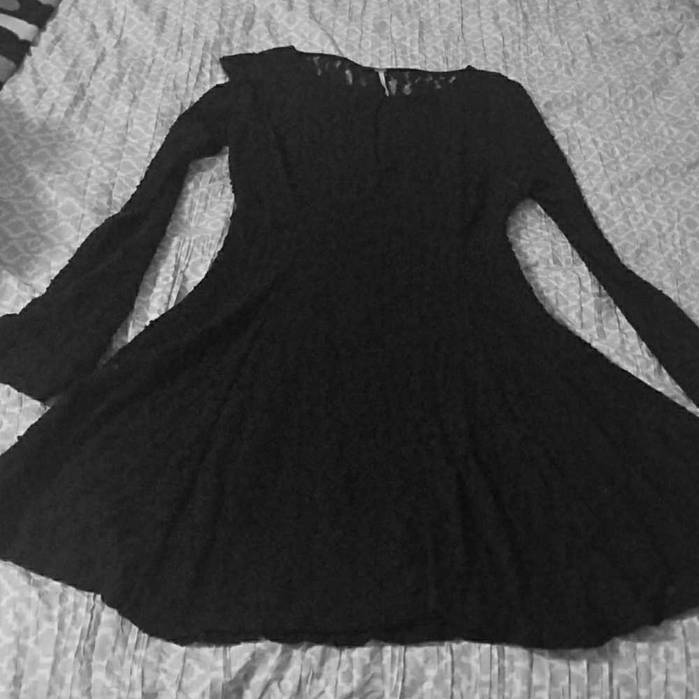 Free People Black Dress