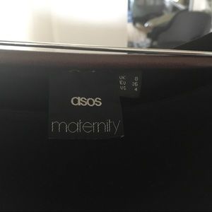 ASOS fitted maternity dress