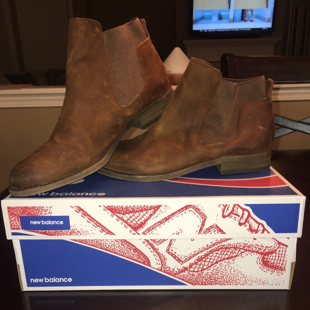 Distressed Franco Sarto booties. Size 7