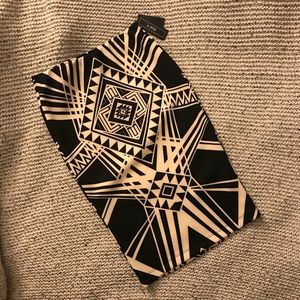 Printed Body Con Pencil Skirt