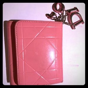 Pink Authentic Dior Wallet