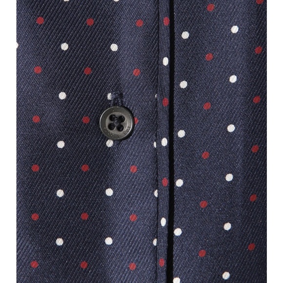 Rag & Bone Navy Polka Dot Silk Arthur Jumpsuit 4 - Picture 5 of 14