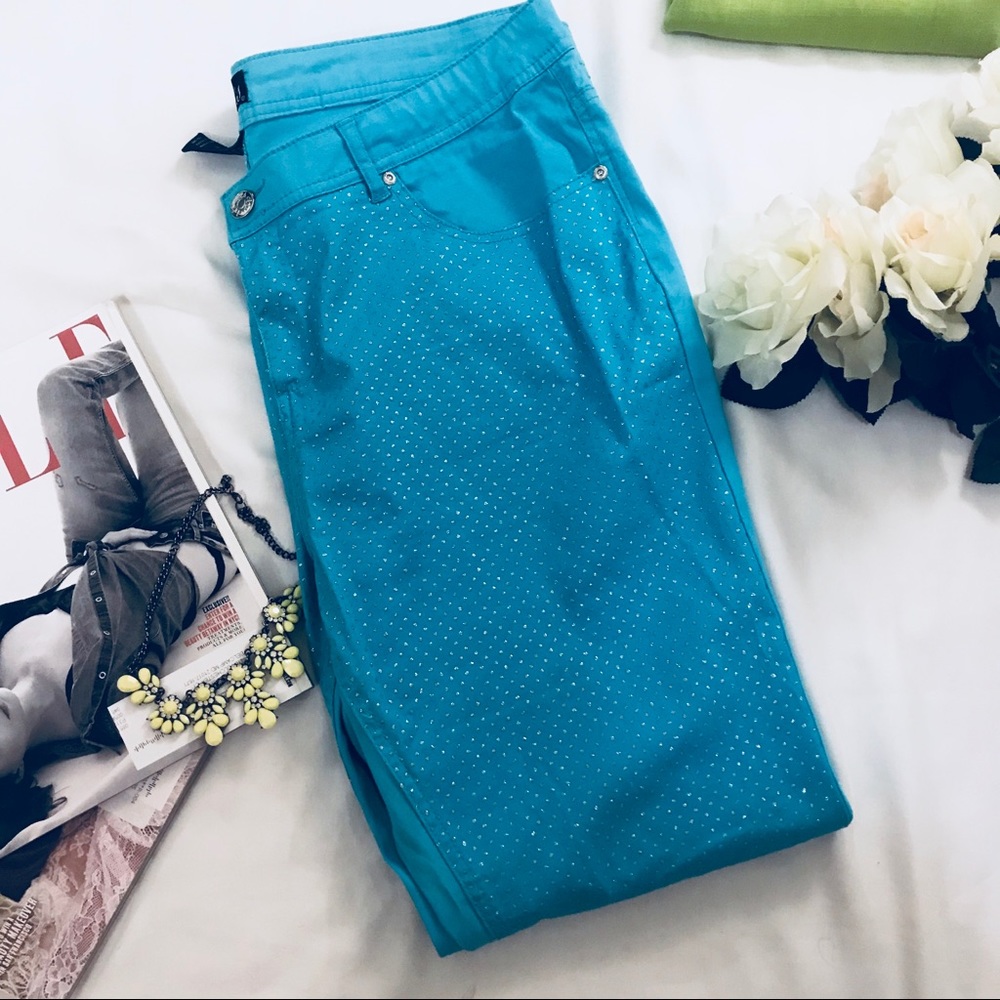 FLASH SALE! ENDS AT 12pm TUESDAY! rhinestone jeans