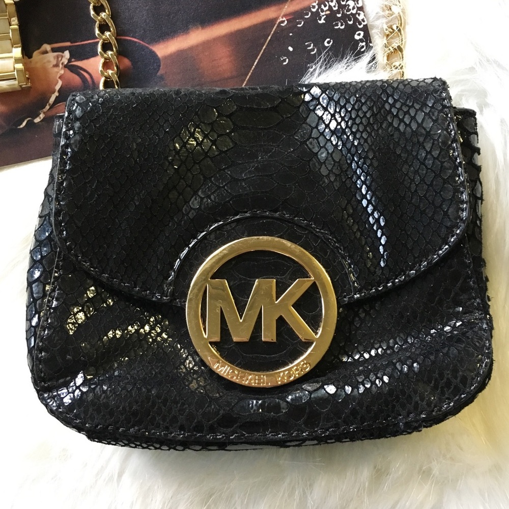 Michael Kors Fulton Python Small Crossbody - image 2