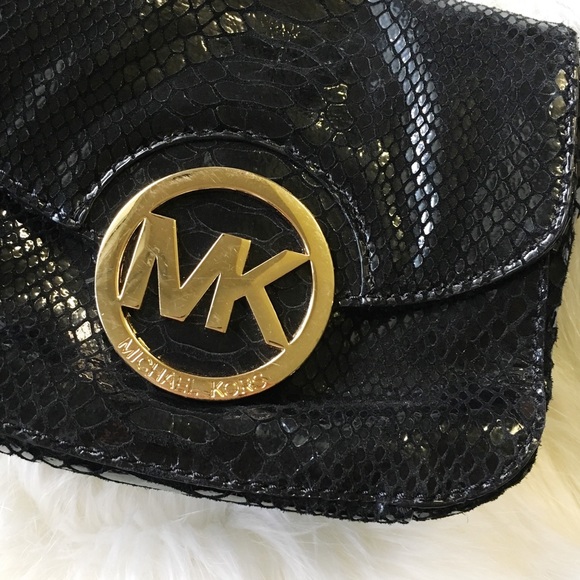 Michael Kors Fulton Python Small Crossbody - Picture 7 of 8
