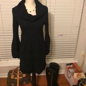 Antonio Melani merino wool knit dress L