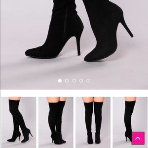 Fashion Nova Thigh High Boots