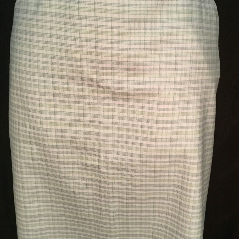 ORIGINAL PENGUIN GREY WOOL PENCIL SKIRT