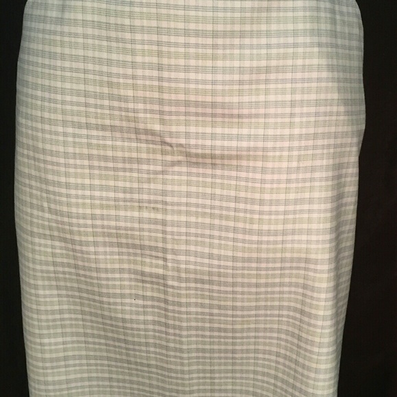 ORIGINAL PENGUIN GREY WOOL PENCIL SKIRT - Picture 1 of 7