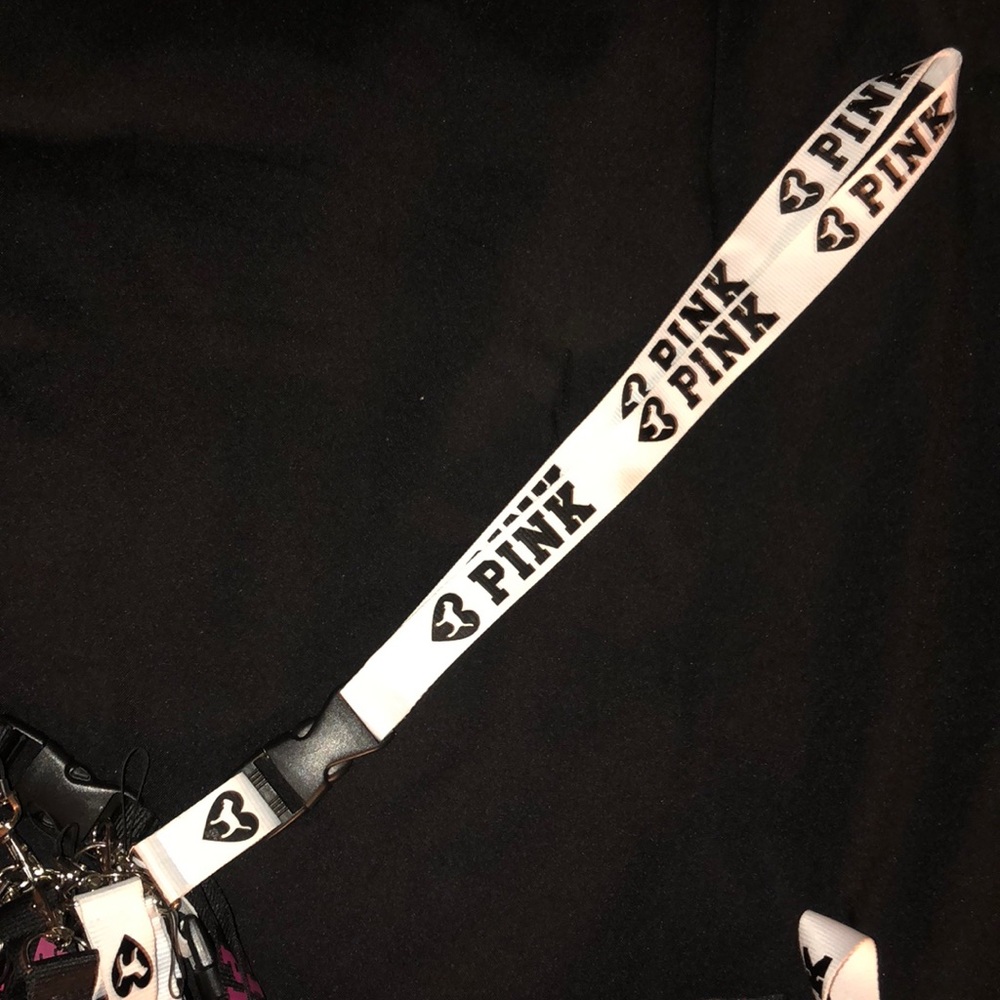 Vs pink lanyard