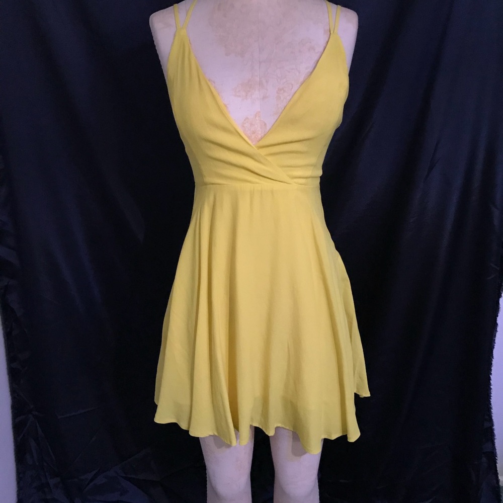 Yellow dress