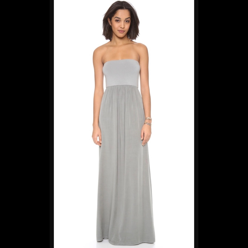 NWT Splendid Combo Strapless Maxi Dress