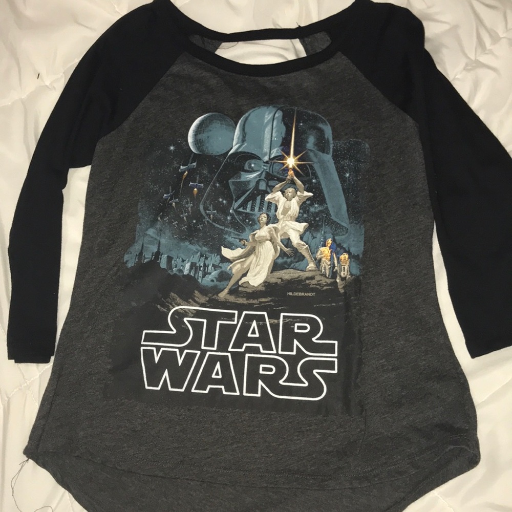 Star Wars baseball tee