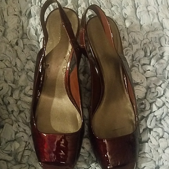 Nine West Sling backs heels - Picture 1 of 5