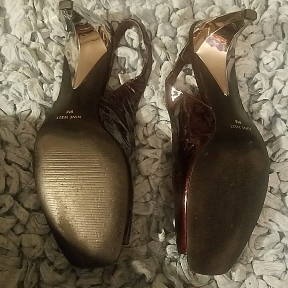 Nine West Sling backs heels - Picture 2 of 5