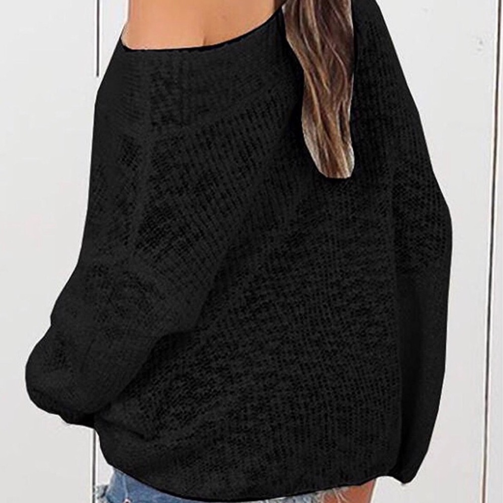 ‘Dahlia’ Black Off The Shoulder Top - Picture 3 of 5