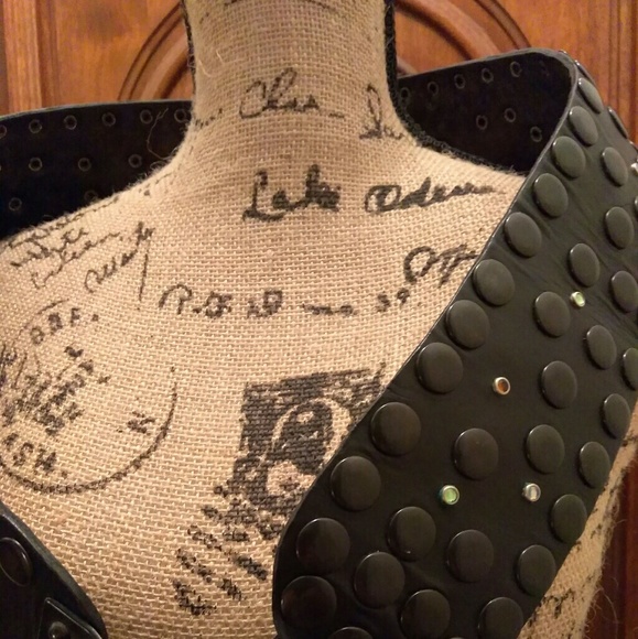 Artist created belt w/ crystals.
