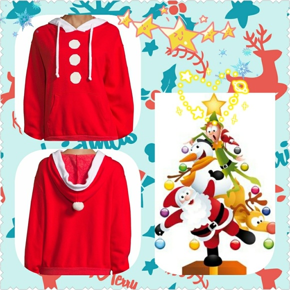 Wildfox "Holiday Pom-Pom" Hoodie - Picture 2 of 5