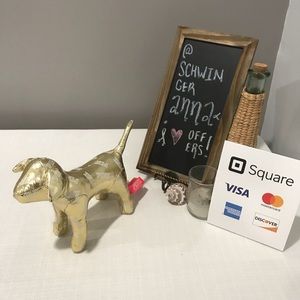 Victoria’s Secret PINK Gold Dog