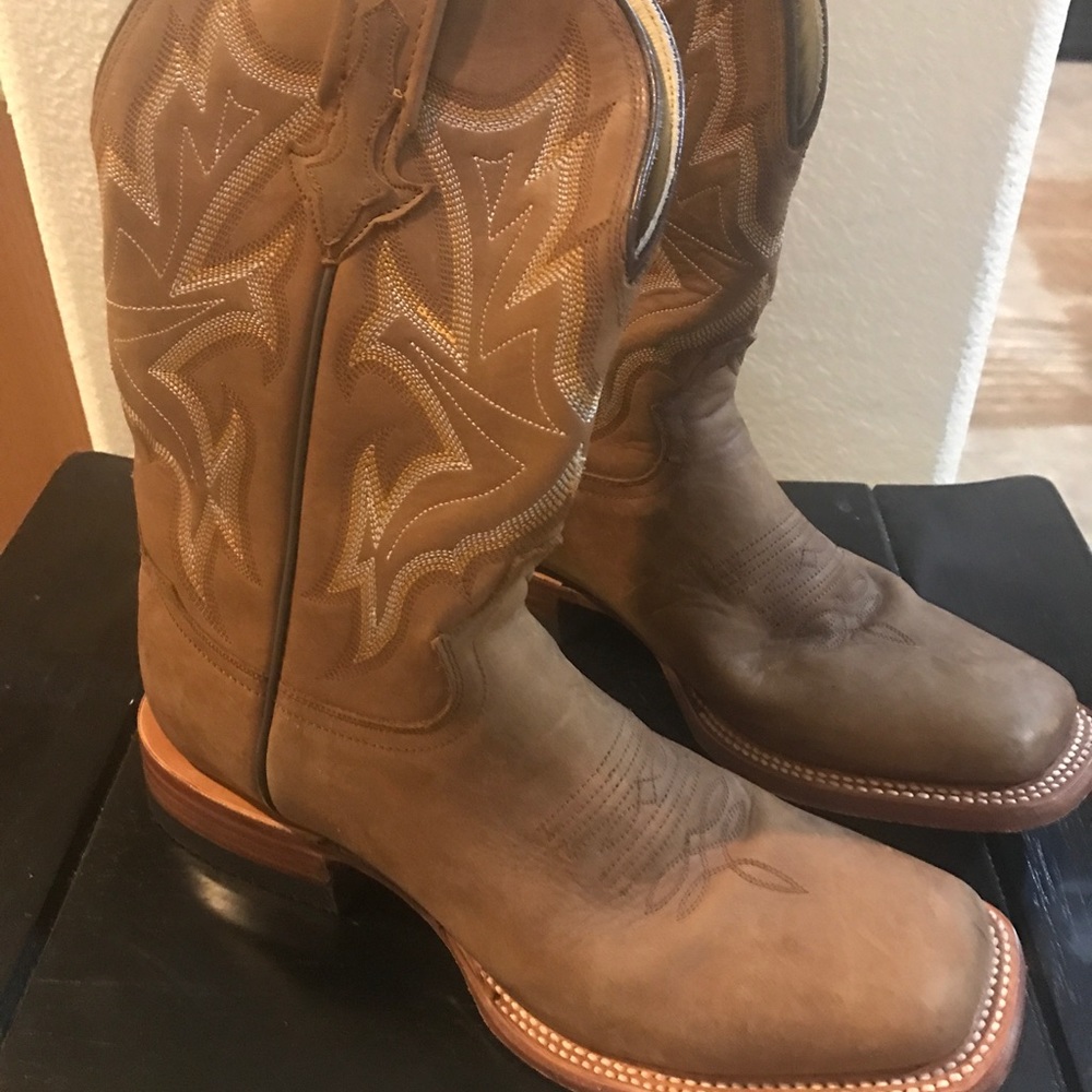 Stetson Boots - Genuine Leather Size: 7.5
