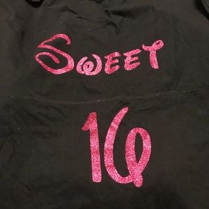 Sweet 16 birthday jersey