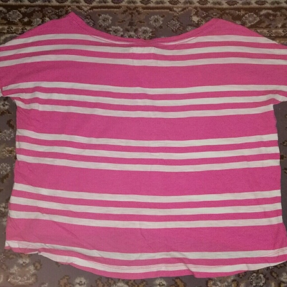 A&F Striped Blouse Loose Fit - Picture 2 of 6