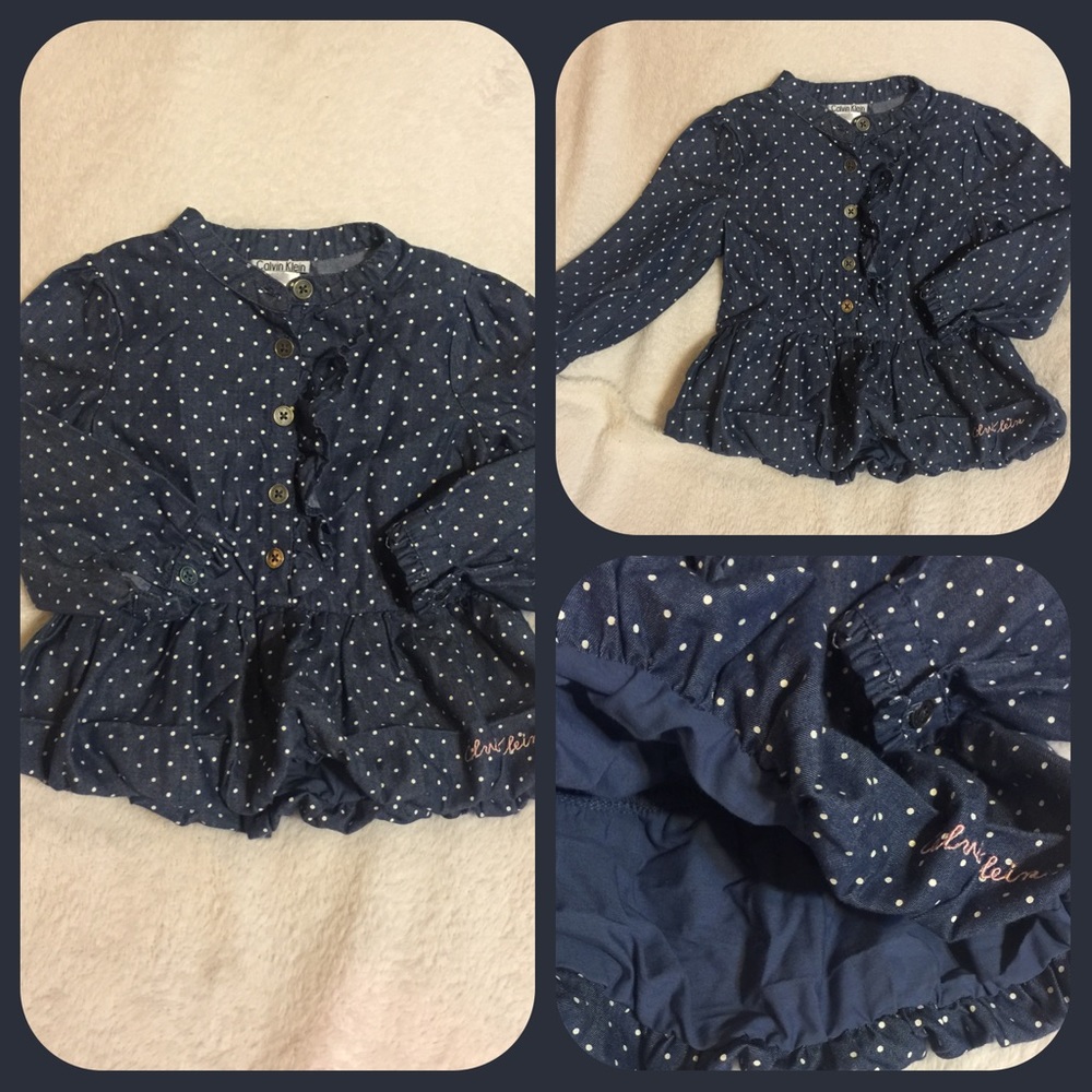 Calvin Klein Toddler Denim dress