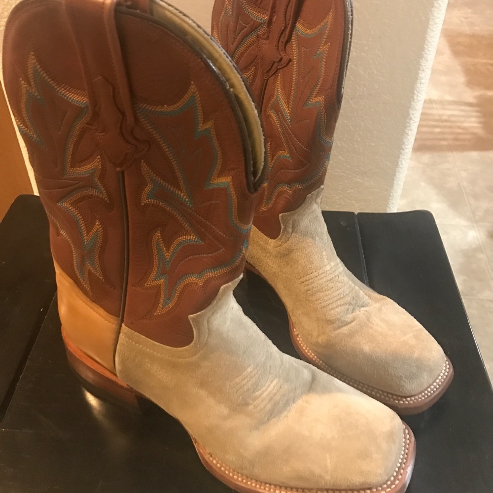 Stetson Boots - Genuine Leather and Suede