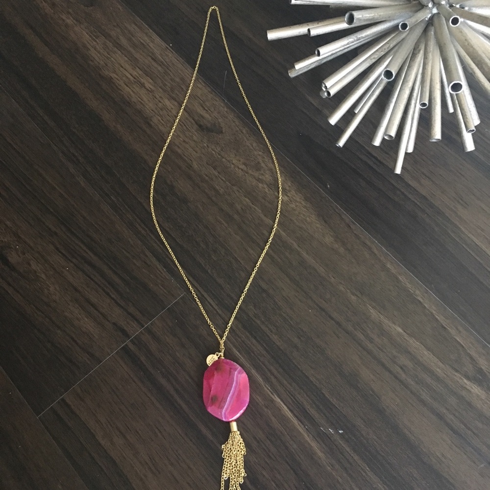 BaubleBar Pink Necklace - Picture 1 of 4