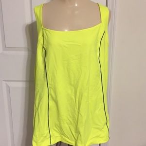 Bright Yellow Active Tank NWOT