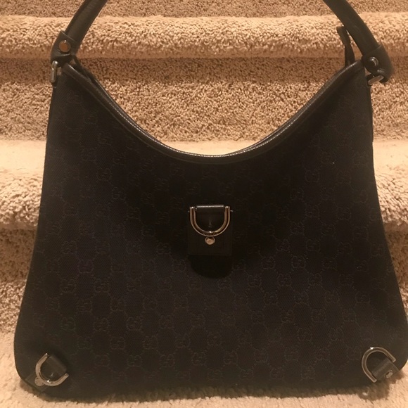 Gucci canvas abbey hobo - Picture 2 of 8