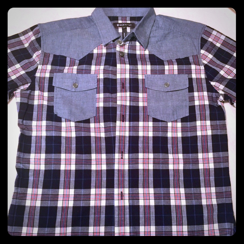 Hangten button down shirt