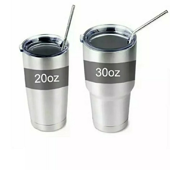 4 Bent Stainless Steel Straws Extra LONG - Picture 2 of 7