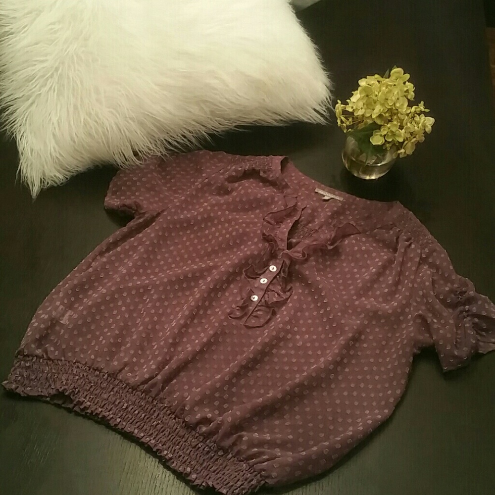 Feminine Lavender Blouse