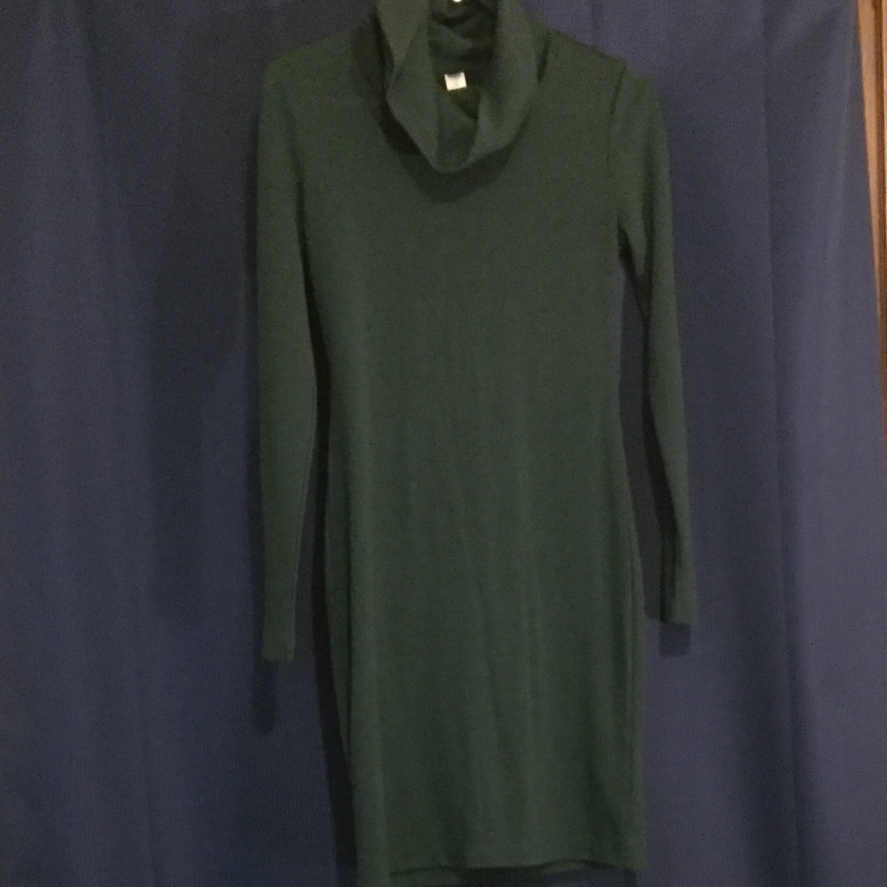 Make an Offer! Dark Emerald Green Sweater Dress