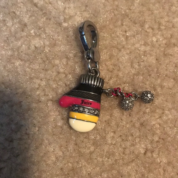 Juicy Couture Jewelry - Juicy Couture silver mitten charm