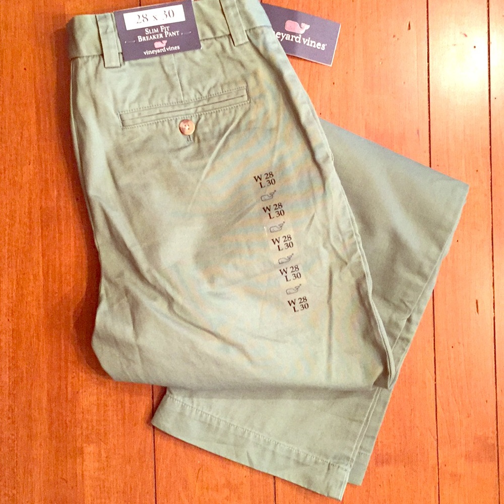 Vineyard Vines Slim Fit Breaker Pant