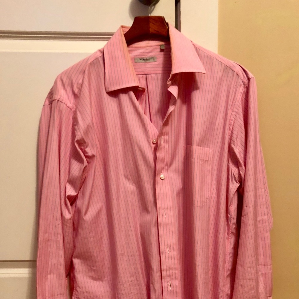 Berberry men’s pink dress shirt
