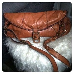 Beautiful LUCKY leather crossbody bag!