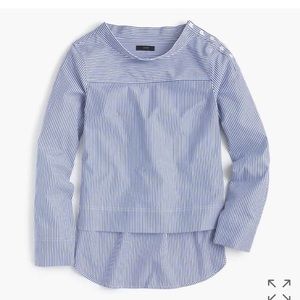 Jcrew Funnelneck shirt