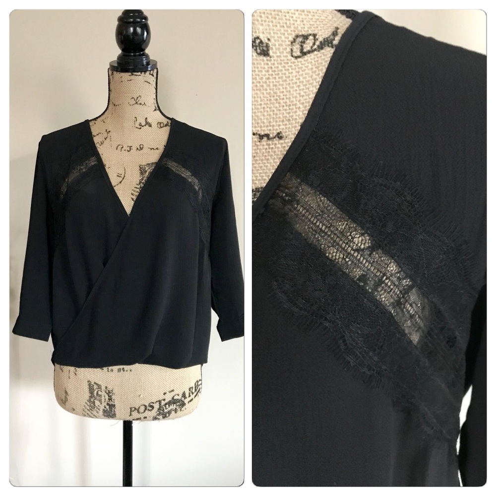 Black lace top - Picture 8 of 8